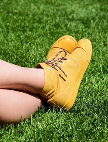 One of my friends wearing Bangs shoes.