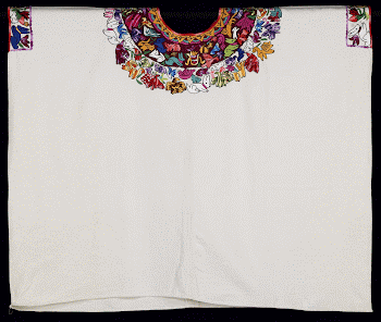 One-panel huipil of white cotton | Free Photo - rawpixel