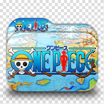 One Piece Anime Folder Icon, One Piece transparent background PNG clipart