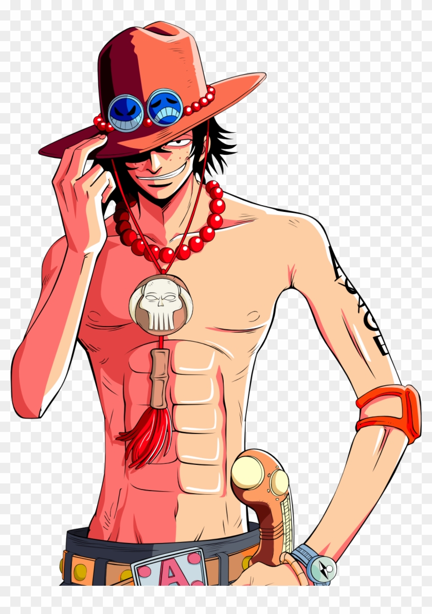 One Piece Clipart Ace - One Piece Portgas D Ace
