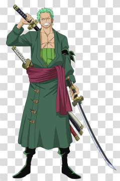 One Piece Zoro Transparent Background.PNG