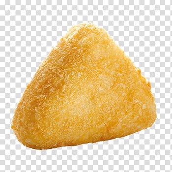 Onigiri Rissole Arancini Deep frying Breading, onigiri transparent background PNG clipart