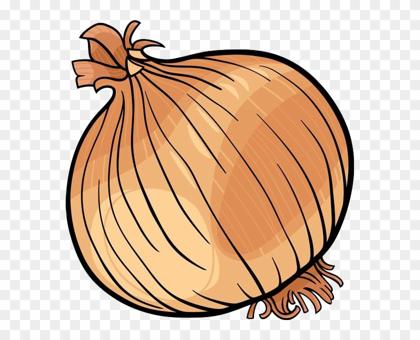 Onion Vegetable Black And White Clip Art - Onion Cartoon Transparent