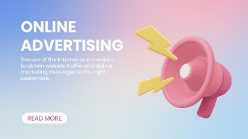 Online advertising blog banner template, | Free Vector Template - rawpixel
