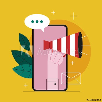 Online advertising concept