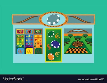 Online big slots casino marketing banner tap to vector image