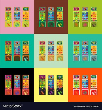 Online big slots casino marketing banner tap to vector image