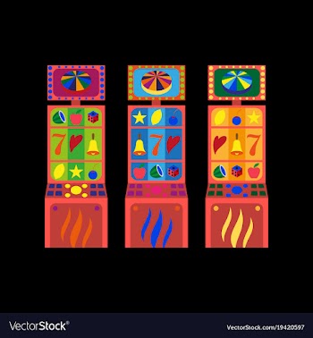 Online big slots casino marketing banner tap to vector image