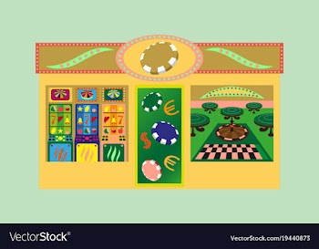 Online big slots casino marketing banner tap to vector image