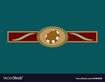 Online big slots casino marketing banner tap to vector image