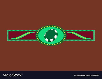 Online big slots casino marketing banner tap to vector image