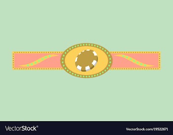 Online big slots casino marketing banner tap to vector image
