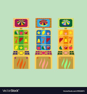 Online big slots casino marketing banner tap to vector image