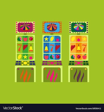 Online big slots casino marketing banner tap to vector image