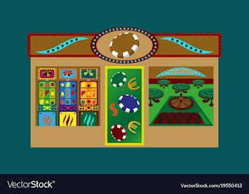 Online big slots casino marketing banner tap to vector image