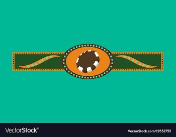 Online big slots casino marketing banner tap to vector image