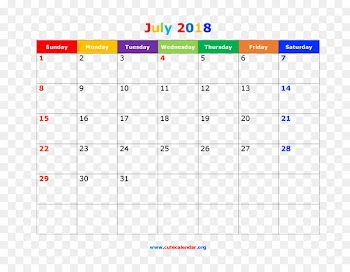 Online calendar April Template Personal organizer - calendar 2018 