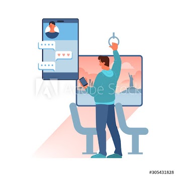 Online chat concept