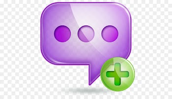 Online chat SMS Favicon Facebook Messenger Icon - Chat Free Png Image 