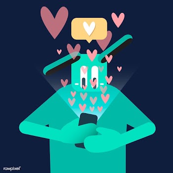 Online dating app | Free stock vector - 47087