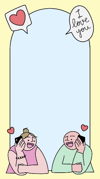 Online dating Instagram story wallpaper, | Free Photo - rawpixel