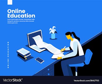 online education concept