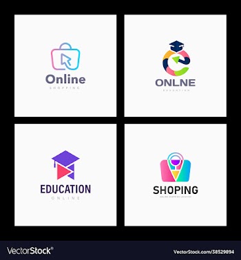 online education logo design