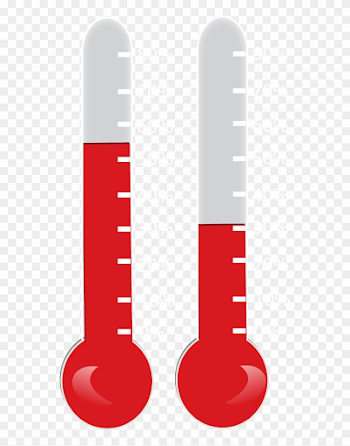 Online Fundraising Thermometer - Thermometer Clipart Without ...