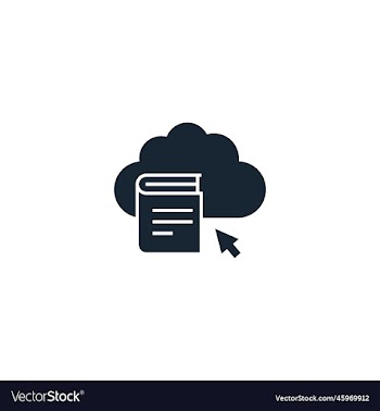 online library creative icon from e-learning