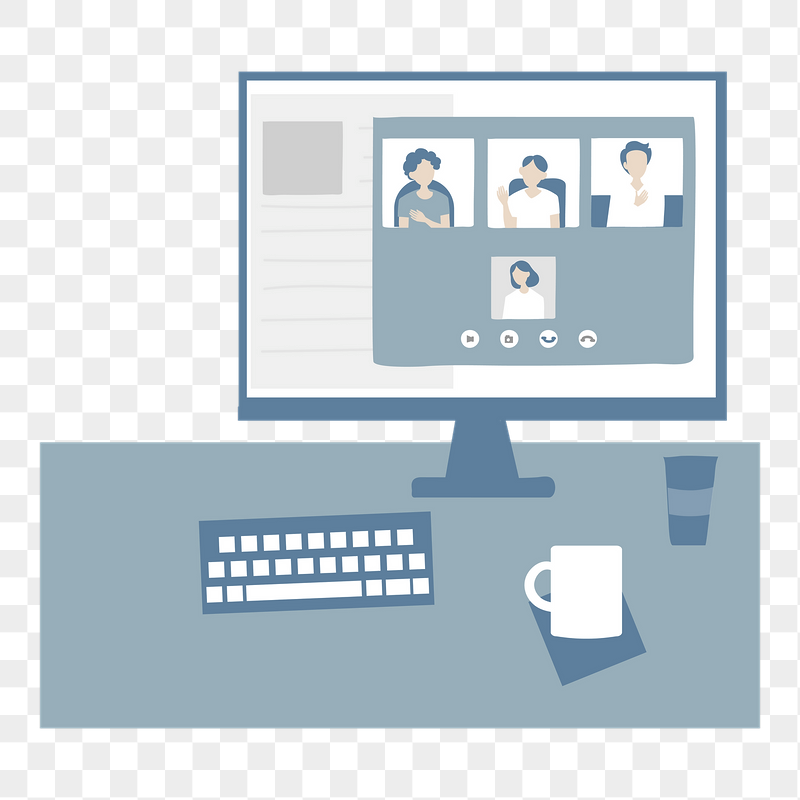 Online meeting screen  png | Free PNG Illustration - rawpixel