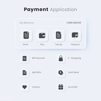 Online payment application vector  | Free  vector - 2308887