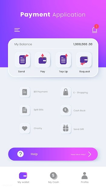Online payment application vector  | Free  vector - 2308889