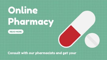Online pharmacy blog banner template, | Free Vector Template - rawpixel