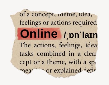 Online ripped dictionary, editable word | Free PSD - rawpixel