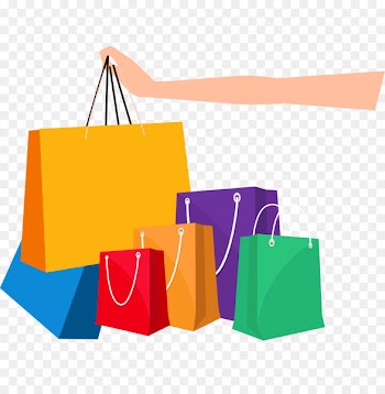 Online shopping Shopping bag - Vector cartoon shopping bags 