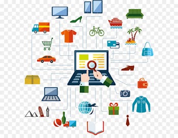 Online shopping - Vector will be networking online shopping 