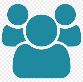 Online Training - Group Of People Icon Blue