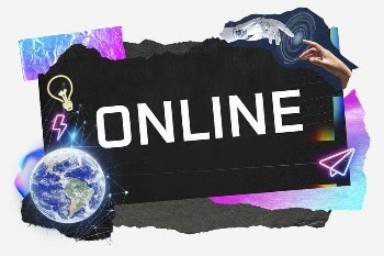 Online word typography, technology neon | Free Photo - rawpixel