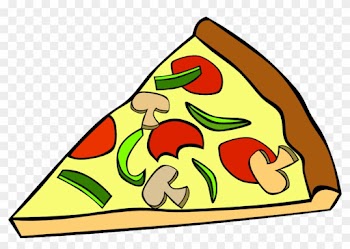 Onlinelabels Clip Art Fast Food Snack Pizza Pepperoni - Food Clipart