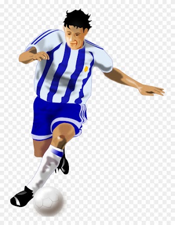 Onlinelabels Clip Art - Football Player Clipart Png