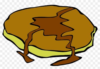 Onlinelabels Clip Art - One Pancake Clipart