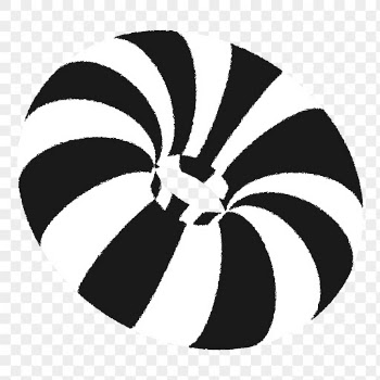 Op-art wheel png shape, psychedelic | Free PNG - rawpixel