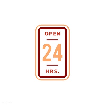 Open 24 hours banner sign illustration | Free stock vector - 472197