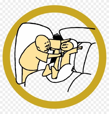 Open - Baby Car Seat Clip Art Transparent