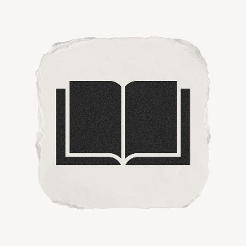 Open book, education icon, ripped | Free Icons - rawpixel