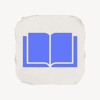 Open book, education icon, ripped | Free Icons - rawpixel