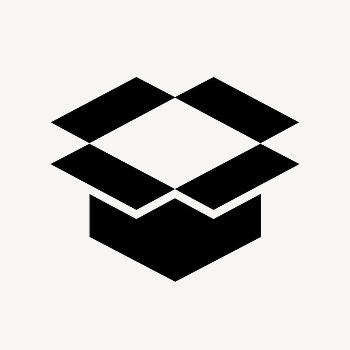 Open box icon, simple flat | Free Icons - rawpixel