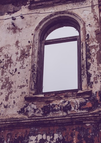 Open Brown Door