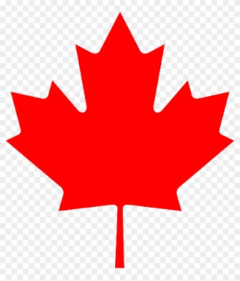 Open - Canadian Maple Leaf Clip Art
