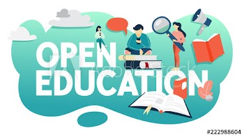 Open education concept